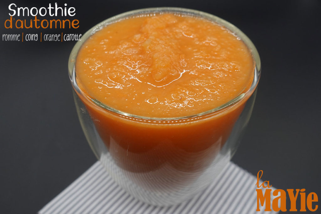 smoothie pomme carotte coing