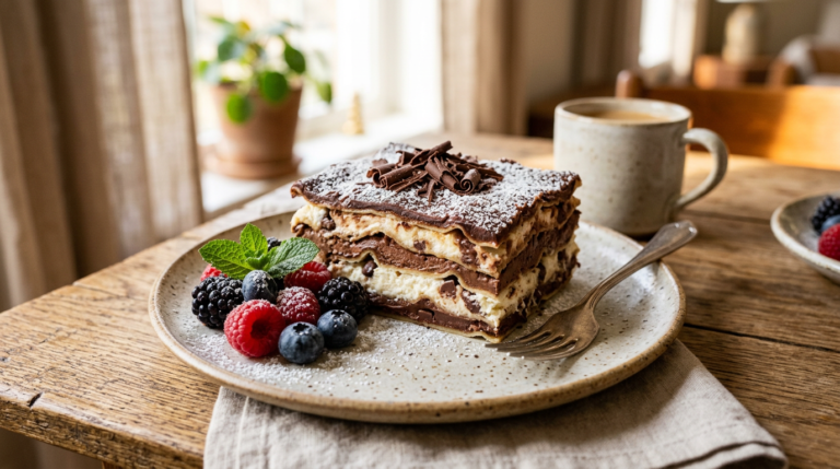 Recette lasagne sucrée